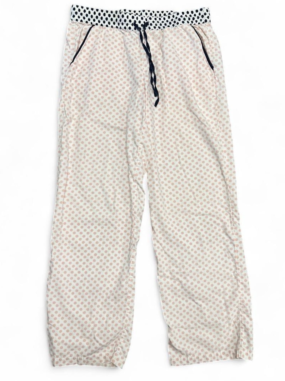 Boden Polka Dot Cotton Pajama Pants Size Small